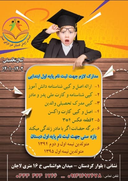 مدارک لازم جهت ثبت نام